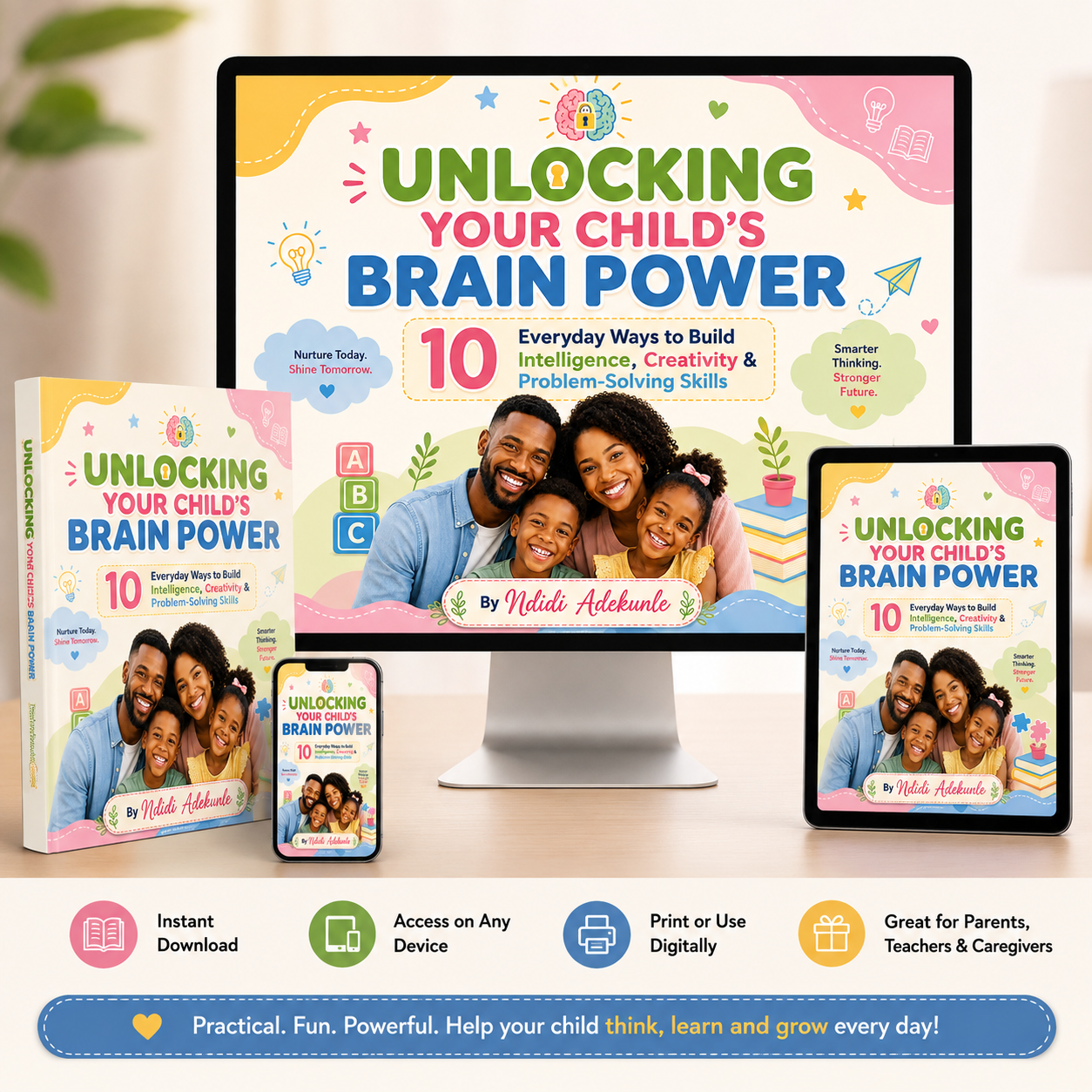 Unlocking Your Child's Brain Power book cover